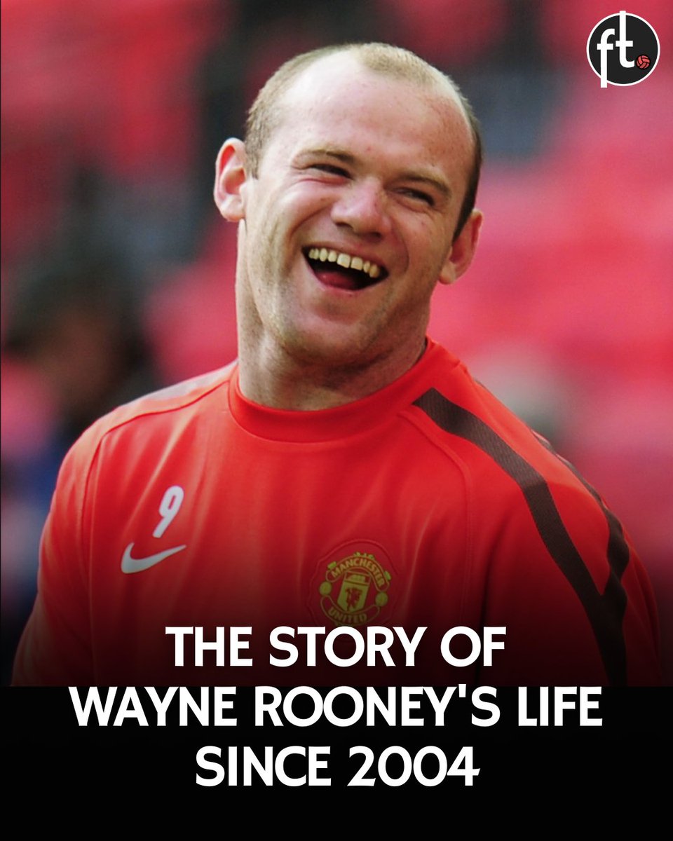 📖 The story of Wayne Rooney's life since 2004:

▪️ Left Everton
▪️ Got married
▪️ Had three kids
▪️ Won 16 trophies
▪️ Lost his hair
▪️ Got a transplant
▪️ Became Man Utd’s all-time top goalscorer
▪️ Became England's all-time top goalscorer
▪️ Went back to Everton
▪️ Moved to