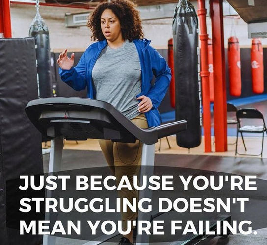 FiveFitness's tweet image. Struggle is part of the process to success. The grind is never straight forward and will frustrate you regularly. But just because it's difficult doesn't mean you're not moving a step closer towards your goal..  

#FailForward #DontQuit #Gym #Workout #Goals #Grind #Motivation
