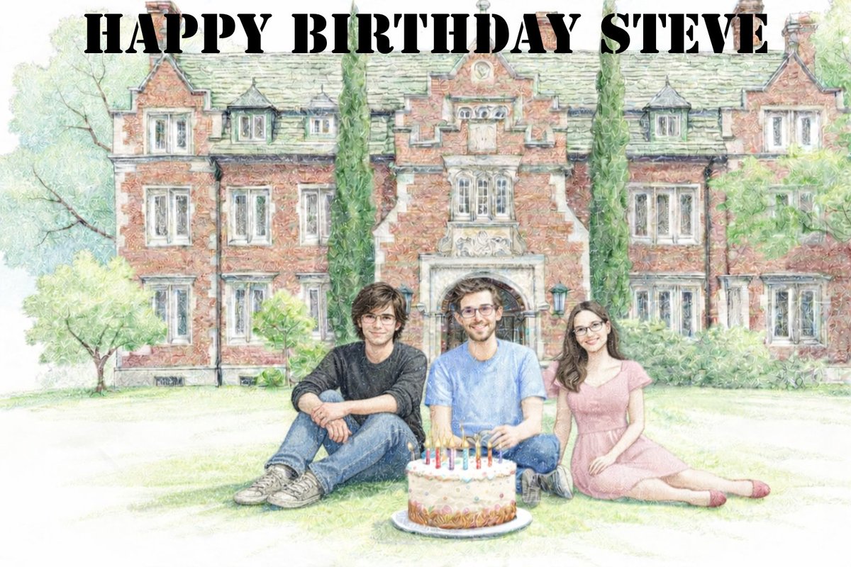Today, February 24, is Steve Jobs’ birthday.

Hence, the 71-point font. 

I’m continuing day 8 of 30 of the #Apple50 series focusing on #SteveJobs going to college and the friends, Daniel and Elizabeth, who influenced him. instagram.com/p/DVJTdj2lHt3/…