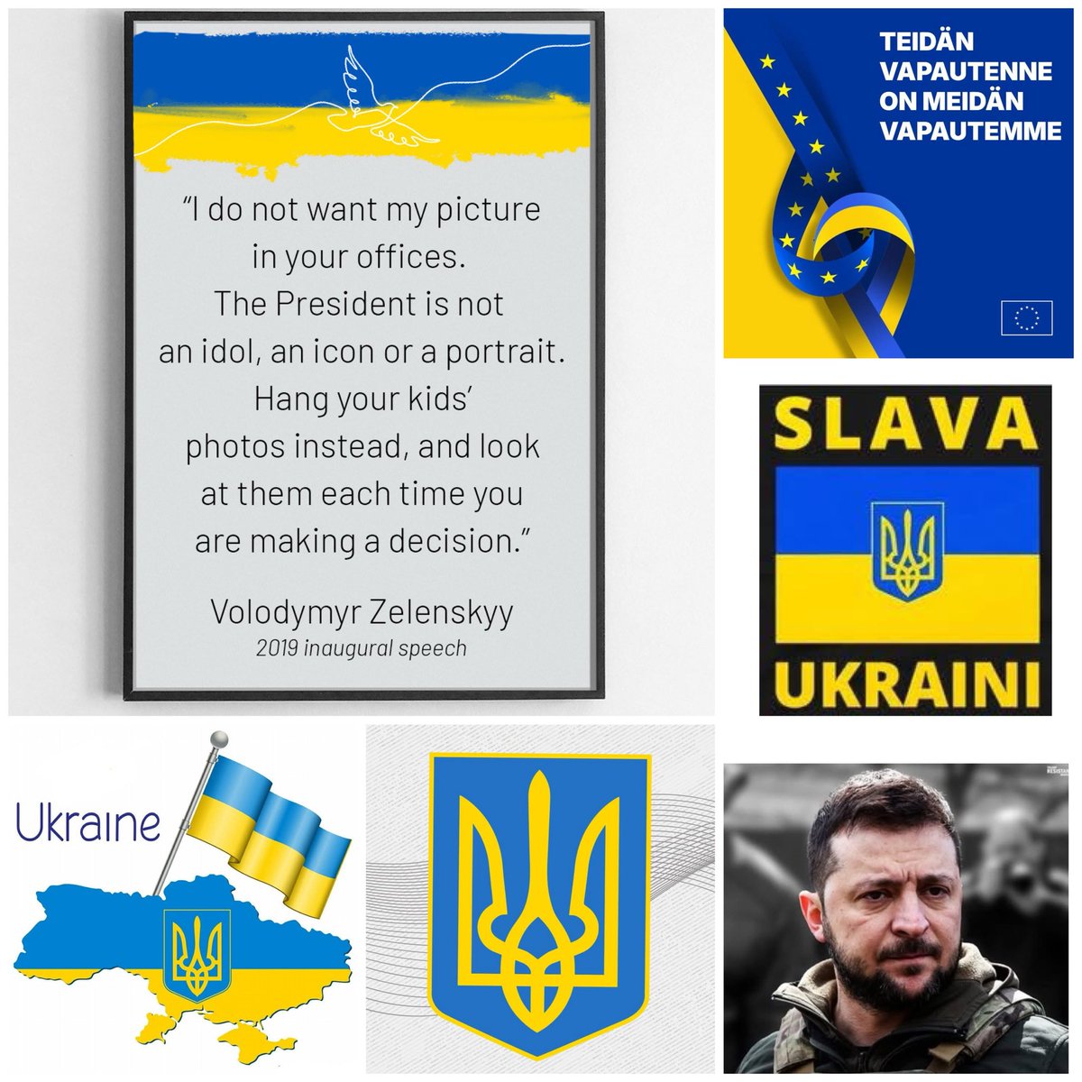 Neljä vuotta. Mitä minä ja sinä, me olemme tehneet sillä välin kun ukrainalaiset ovat puolustaneet demokratiaa? Ei unohdeta, vaan kuljetaan rinnalla. Ja se vaatii konkreettisia tekoja Suomelta ja muilta EU-mailta riippumatta USA:n poukkoilusta. Slava Ukraini. 🇫🇮🇺🇦