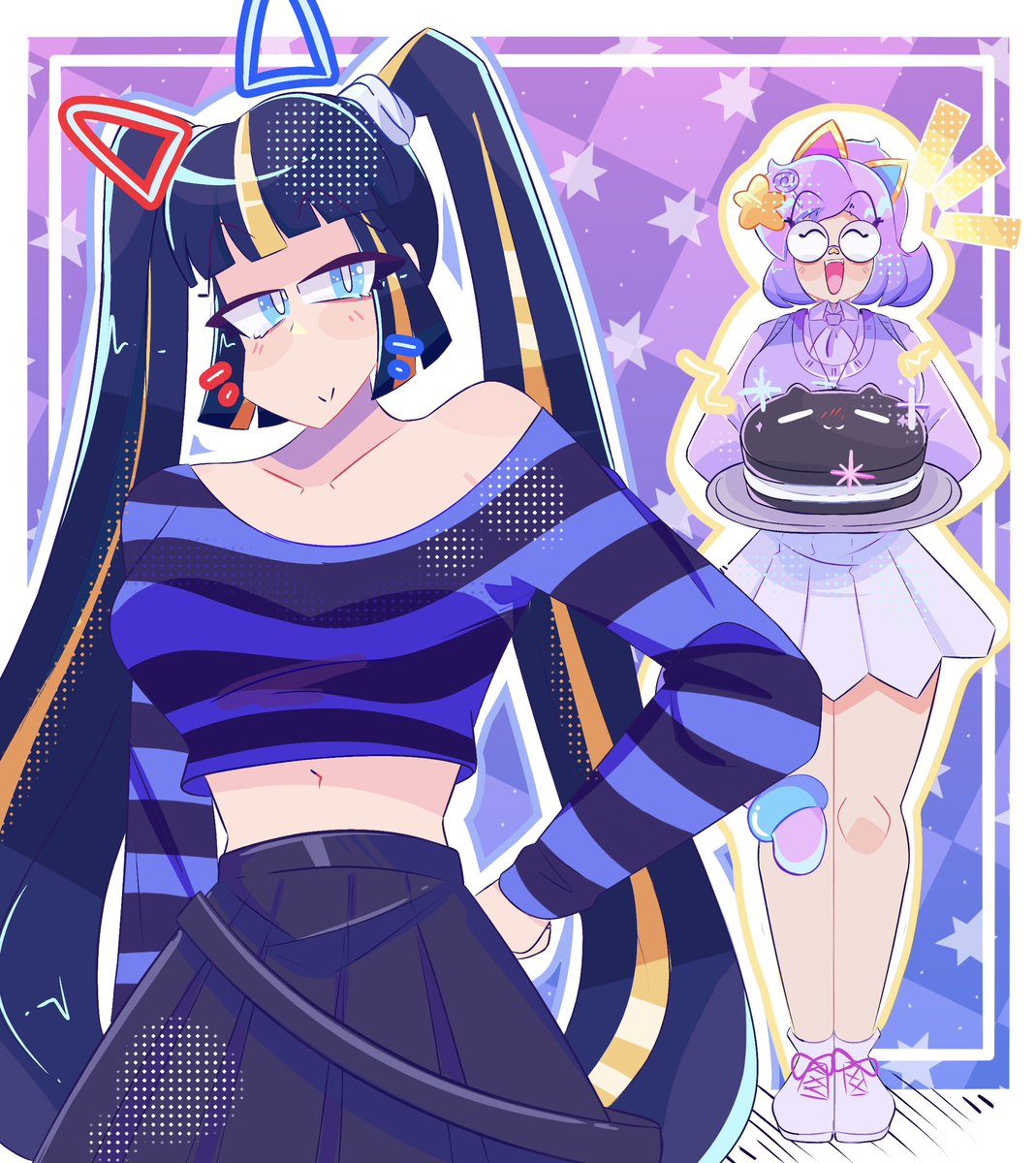 A specially Birthday drawing to my greatest friend @DR4YDEN filled