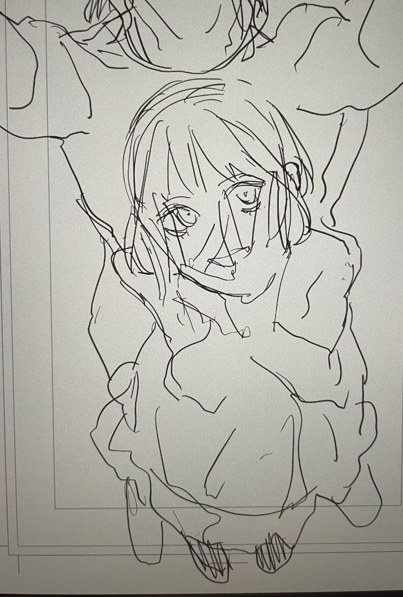 やりたかったことやったので寝る…
iPadの仕上げと下書きはできるけど、ペン入れがまだ慣れん… 