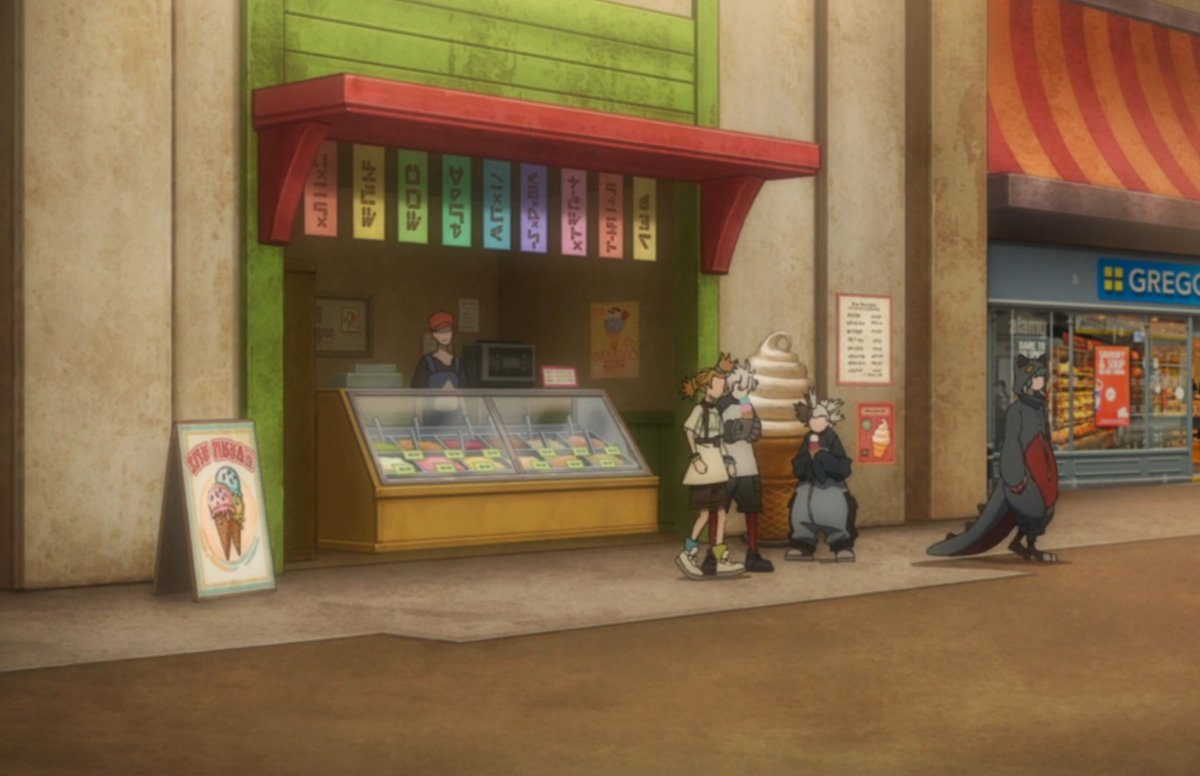Guys it clearly takes place in the UK, there's literally a Greggs right there