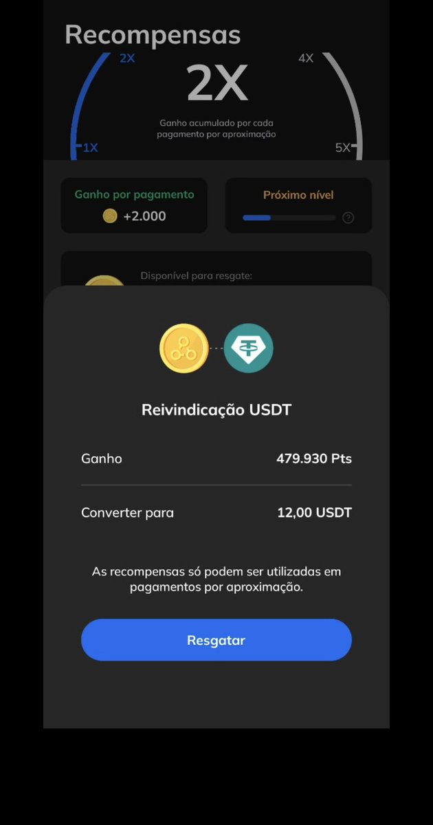 Conheçam o cartão Oobit.

> Cashback de 10% em cada compra 
> Ganhe moedas que podem ser convertidas em USDT diretamente no app para reutilizar em mais compras 

Vc usa o cartão na função crédito e funciona em pagamentos por aproximação e também compras online.

São seus gastos