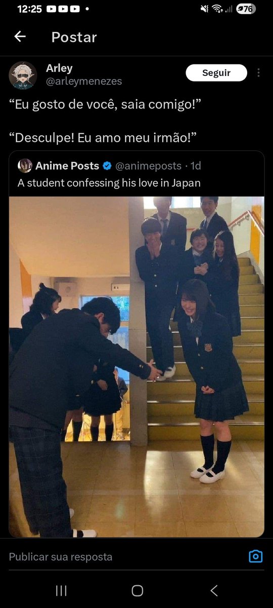 Advinha quem respondeu esse post antes mesmo de qualquer um na bolha ver <a href="/Brunnovaxco/">Brunnin (Hater oficial do San)</a> <a href="/MercuryBR_/">Mercury</a> <a href="/Izumi_KrT/">𝘐𝘻𝘶𝘮𝘪, 𝘖 𝘈𝘔𝘈𝘕𝘛𝘌 𝘋𝘖𝘚 𝘈𝘕𝘐𝘔𝘌𝘚</a>