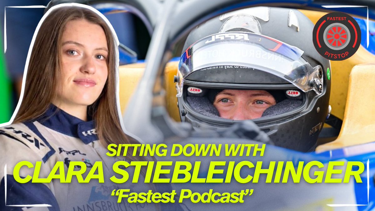 FastestPitStop's tweet image. 🇮🇳| Another Indian F4 story will be added to our collection.

🇦🇹 | We sat down with one of the rising talents with a unique story: Clara Stiebleichinger.

🕕| Available on YouTube at 6 PM UK Time in 2 hours and 30 minutes

#IndianF4 #F4 #Interview