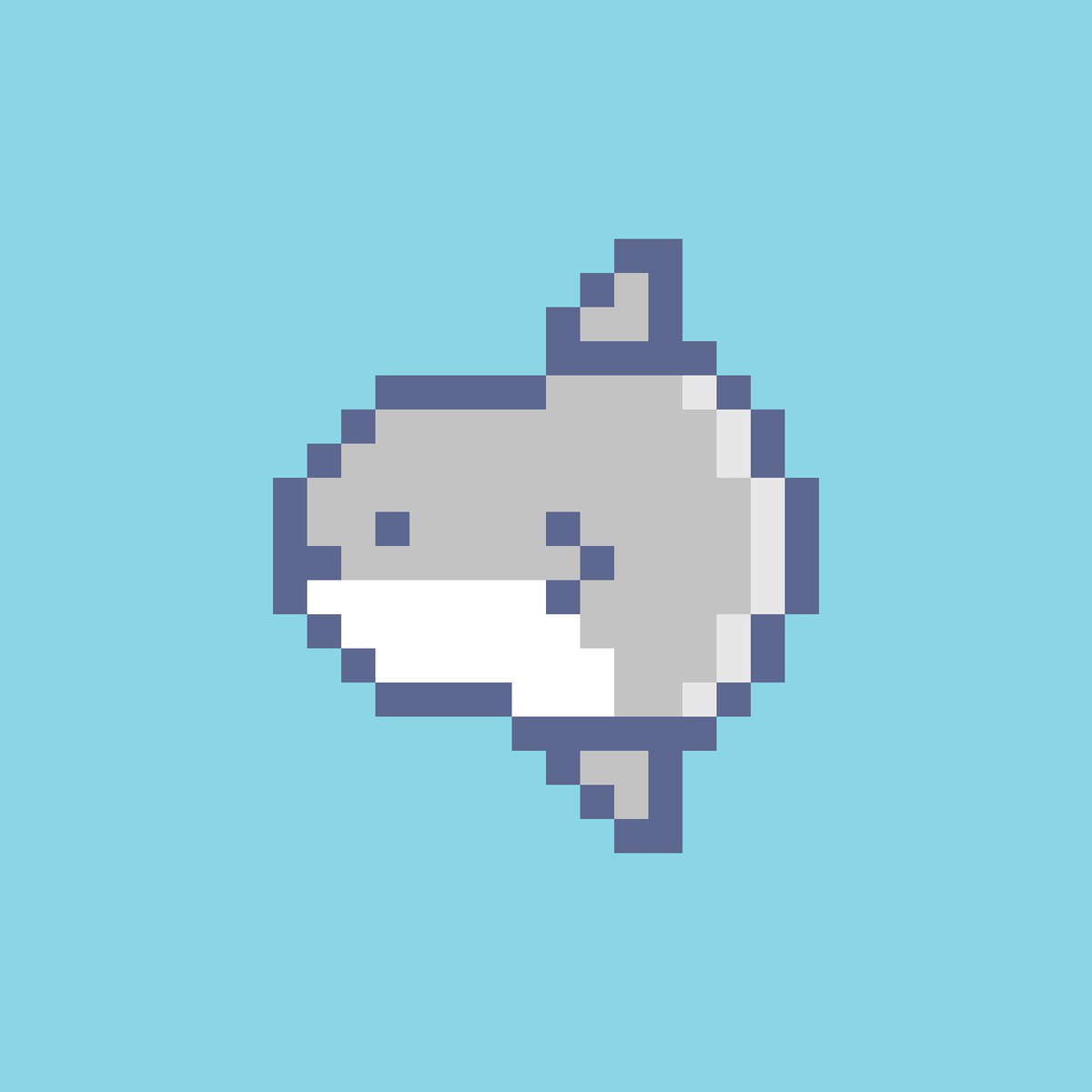 ritsu23125's tweet photo. マンボウ
#pixelart #Sunfish https://t.co/s2v18DQ0D6