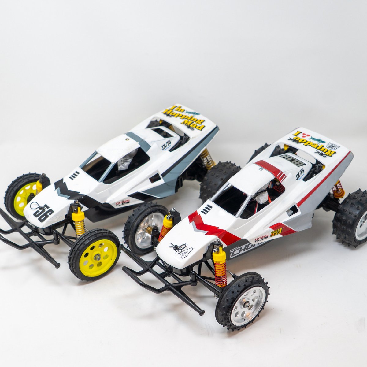 kaz_mini4wd's tweet photo. 兄弟!
#tamiya #rccars #grasshopper2 #グラスホッパー2 https://t.co/e36lRdHxec