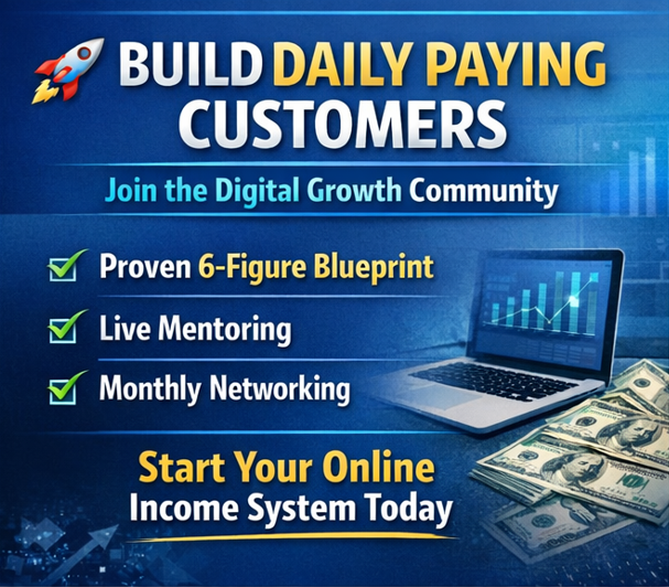 Keys2proshop's tweet photo. Want daily paying customers online?

Join the Digital Growth Community.
Proven blueprint. Live mentoring. Monthly networking.
Build once. Get paid daily. 🚀

Video (Recap)
https://t.co/bpZTkJz4E8

Please watch Free:
https://t.co/cXeOHX9Vpl

Youtube recap
https://t.co/oI53VZg6nW

Sign up
https://t.co/9pWQzQq9RK

Product Offer
https://t.co/xaiUT5b7Vz