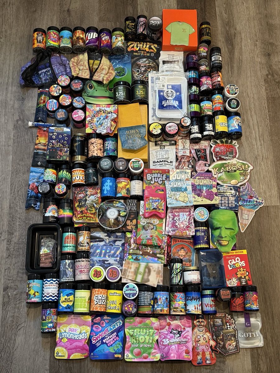 One more time 
Free Weed 

Repost 
Like this tweet 
5 Winners get All this 
Pick a number 1-300