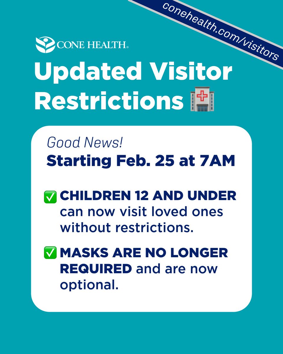 Cone Health tweet media