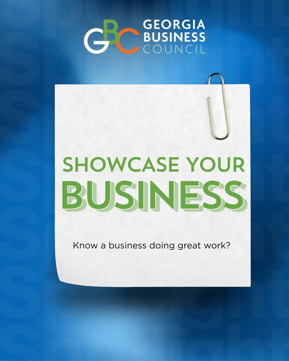Georgia Business Council tweet media