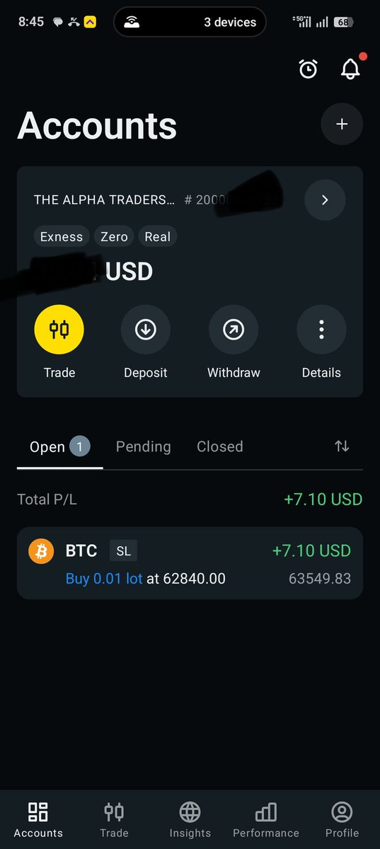 AlphaThe74473's tweet photo. 🚀 BTC Buy @ 62,840 | Small Capital Trade 💰

Entered BTC at 62,840 with small capital.
No big funds — just discipline, risk management &amp; patience.

In trading, mindset > money. 📊

Let’s see the momentum build 🔥

#BTC #Bitcoin #CryptoTrading #SmallCapital #RiskManagement https://t.co/Bcr779d5Yb
