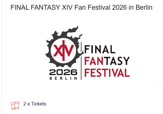 AkariRayXIV's tweet photo. Super excited to be attending my first in person FanFest! 🌟

Finally getting to attend in person is a dream 🥺
I missed out on London last time, so can't wait!! https://t.co/N1oTcEttfQ
