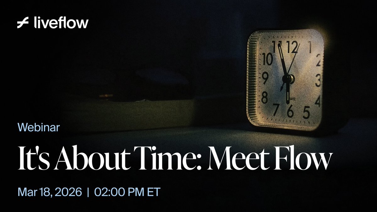 LiveFlow tweet media