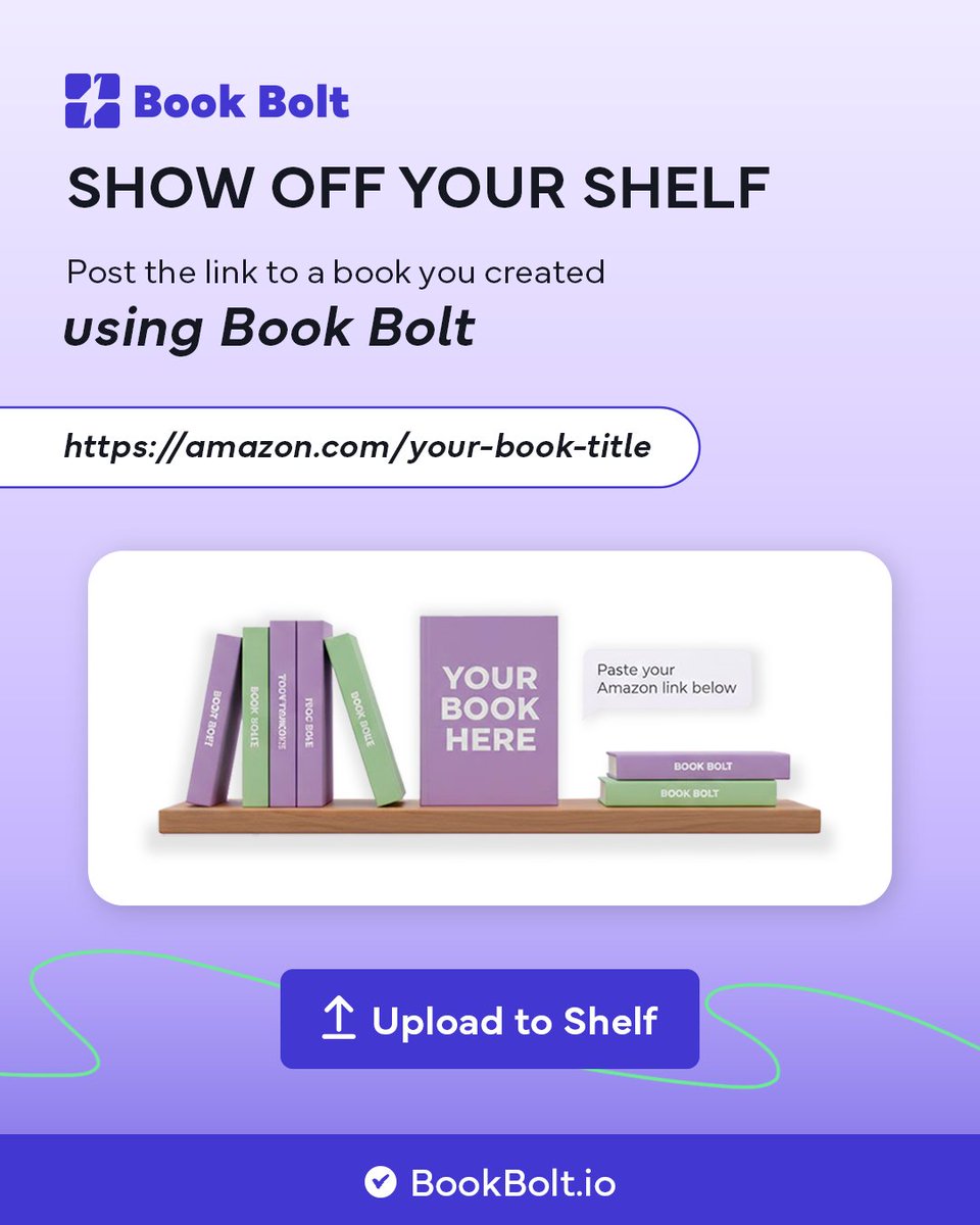 Book Bolt / 📚 Self-Publishing Tool tweet media
