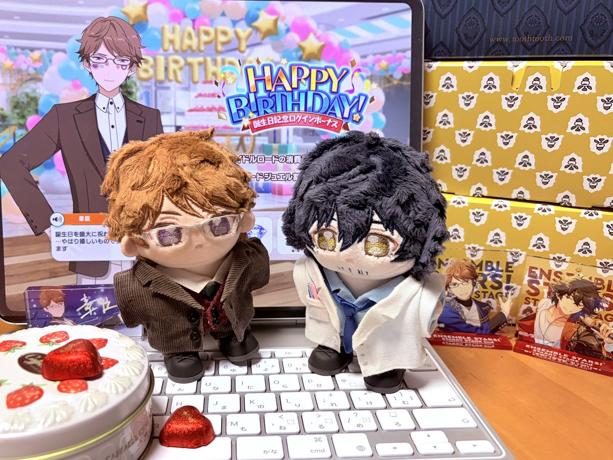 0oJ_Ao0's tweet photo. 盛大に祝われてください🥳🎉🍾🎂
 #椚章臣誕生祭2026 https://t.co/kxeNuE5fSZ