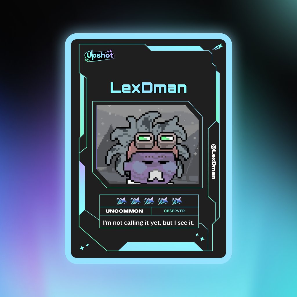 Just ripped my Predictor Card!

Ready to claim instant cash prizes, free packs and more.

Welcome to Prediction Play on <a href="/upshot_cards/">Upshot</a>

Your turn
beta.upshot.cards/?code=0b20ac45