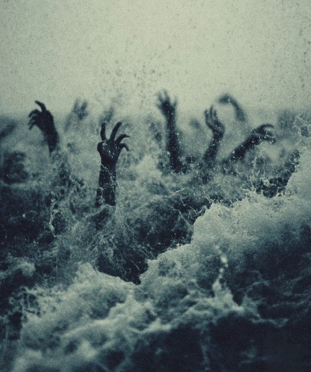 Your Bible has a floor.

Job 26:5 — "Dead things are formed from under the waters, and the inhabitants thereof."

Formed. Not buried. Not rotting. FORMED. Present tense. Something is being assembled underneath. And it has inhabitants.

God drowned everything on the surface in