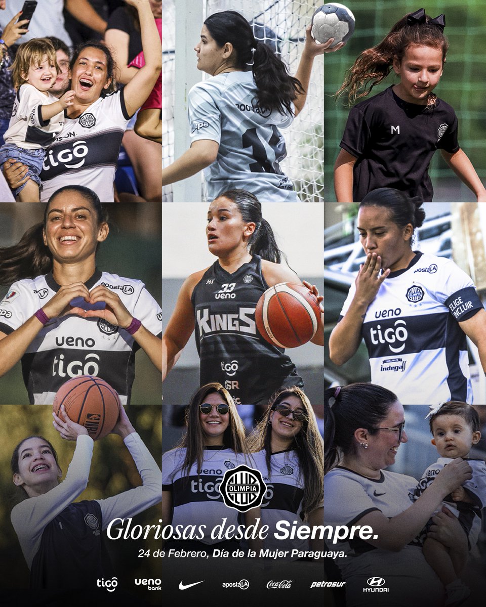 elClubOlimpia's tweet photo. ✨️ 𝐆𝐥𝐨𝐫𝐢𝐨𝐬𝐚𝐬 𝐝𝐞𝐬𝐝𝐞 𝐬𝐢𝐞𝐦𝐩𝐫𝐞.

Fuerza, amor y grandeza.

Honramos a todas las mujeres paraguayas, en especial a las que forman parte del Club y hacen más grande nuestra historia.

¡Feliz Día! ❤️🇵🇾 https://t.co/x3rGmo1REl