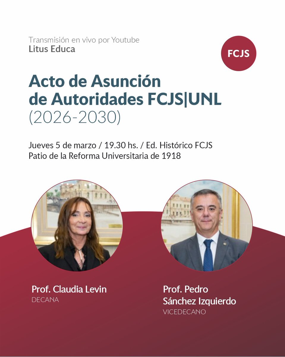 FCJS-UNL tweet media