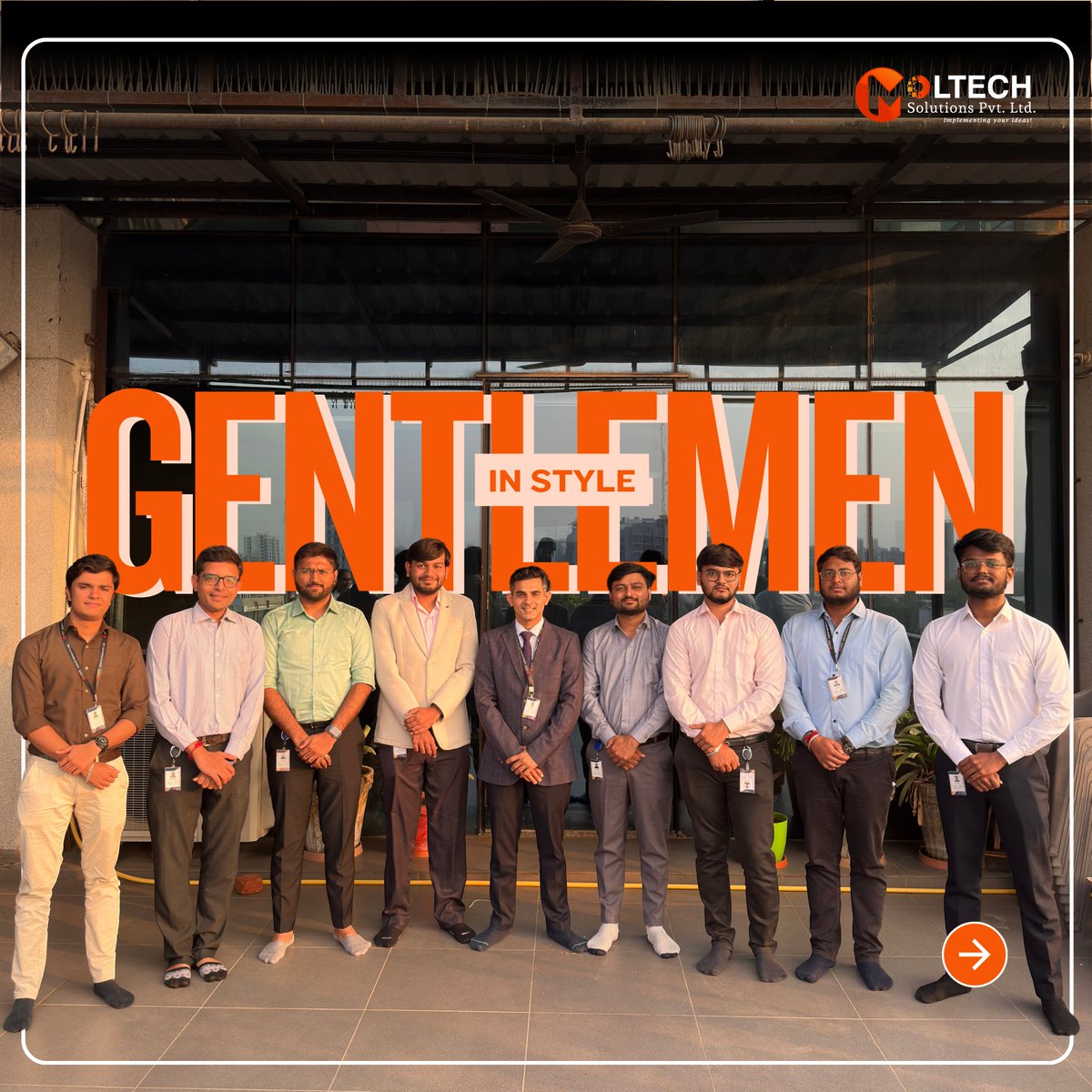 MolTechSolution's tweet photo. Formal Day at Moltech Solutions Pvt. Ltd. 👔✨

Professional attire. Confident minds. One strong team.
Here’s a glimpse of our team owning the moment together.

#MoltechSolutions #FormalDay #WorkplaceCulture #ITCompany #MoltechSolutionsPvtLtd https://t.co/eElyDeaMcB