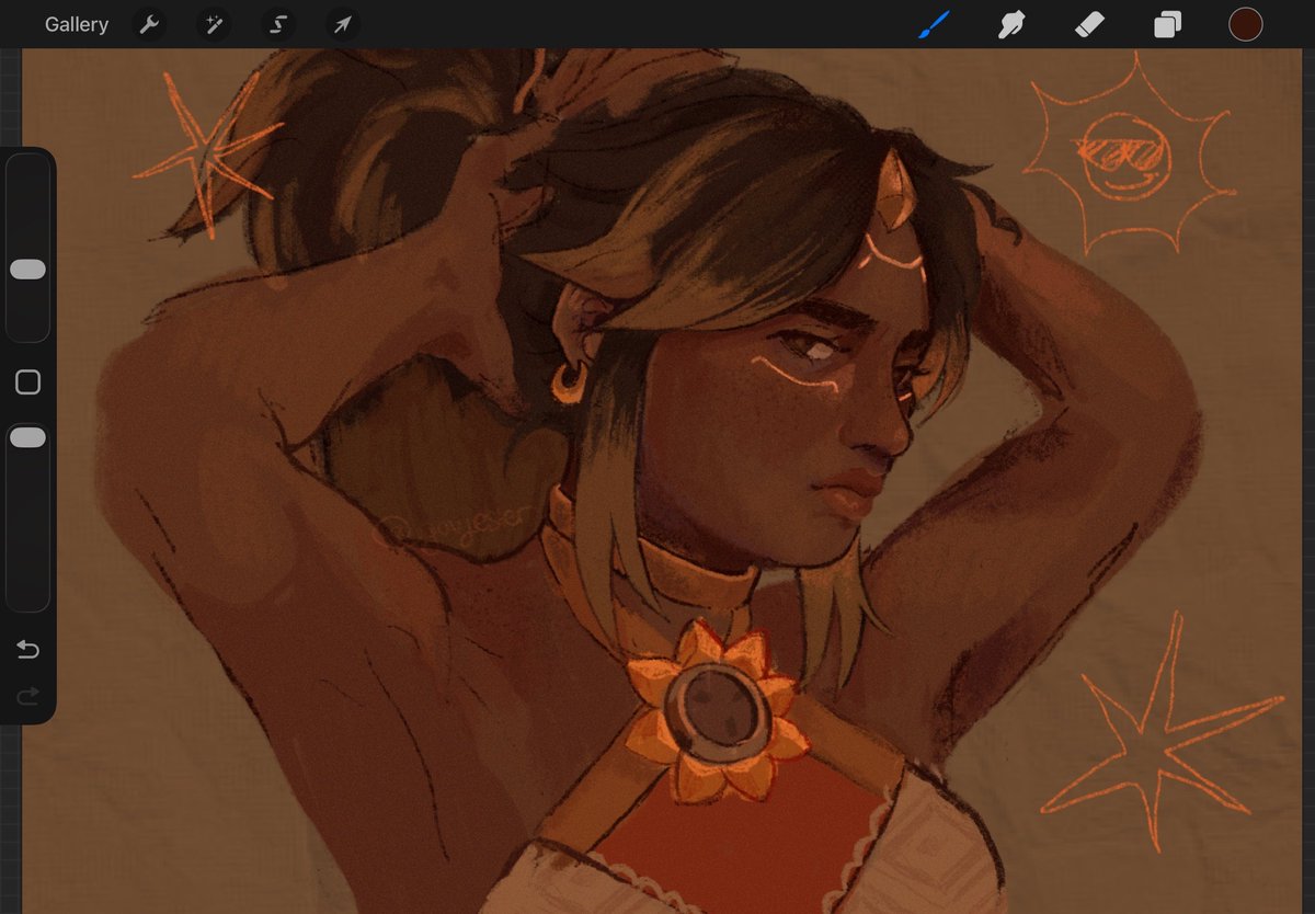 just got this skin recently  big fan #overwatchfanart #illari