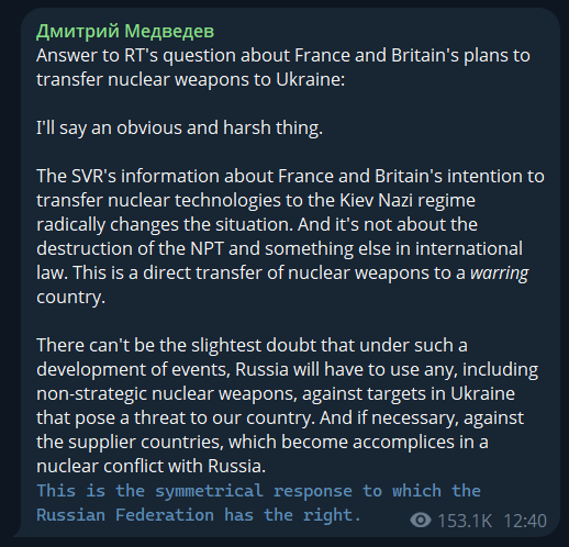 WarTranslated tweet media