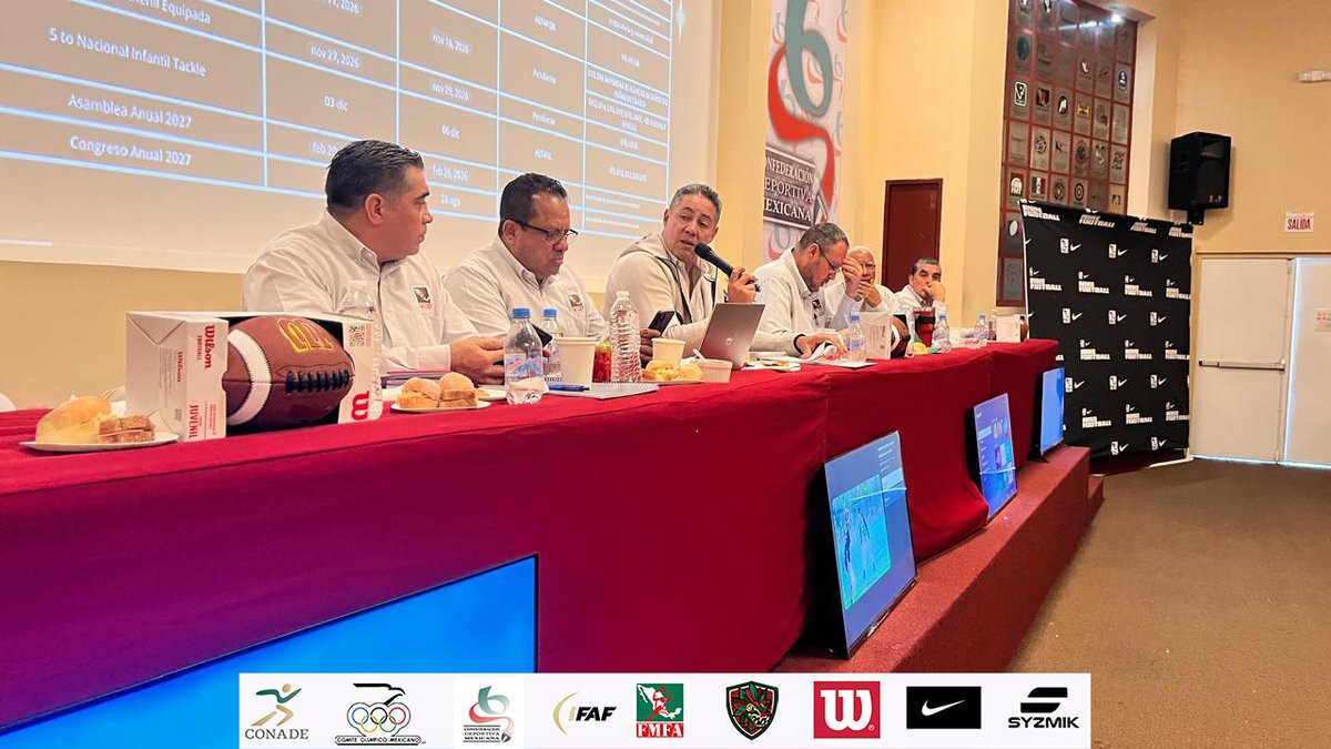 Federación Mexicana de Fútbol Americano A.C. tweet media