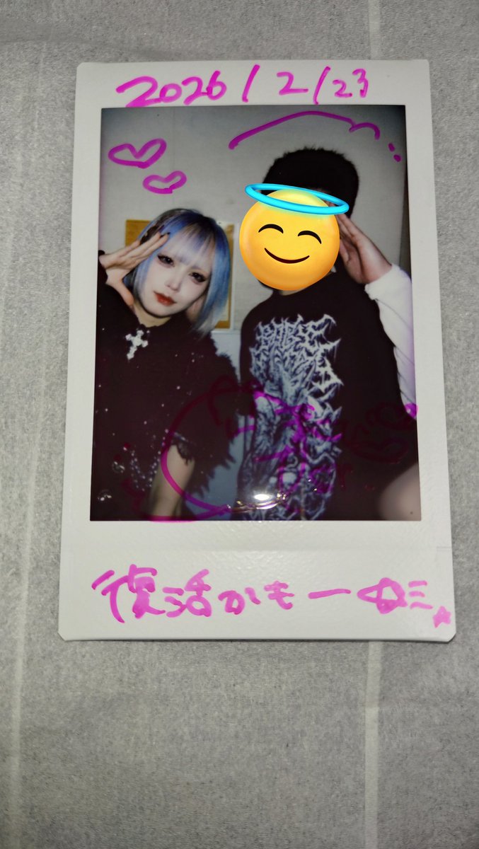 デスキャン特典会】 マシロさん、敬礼🫡チェキありがとでした！この