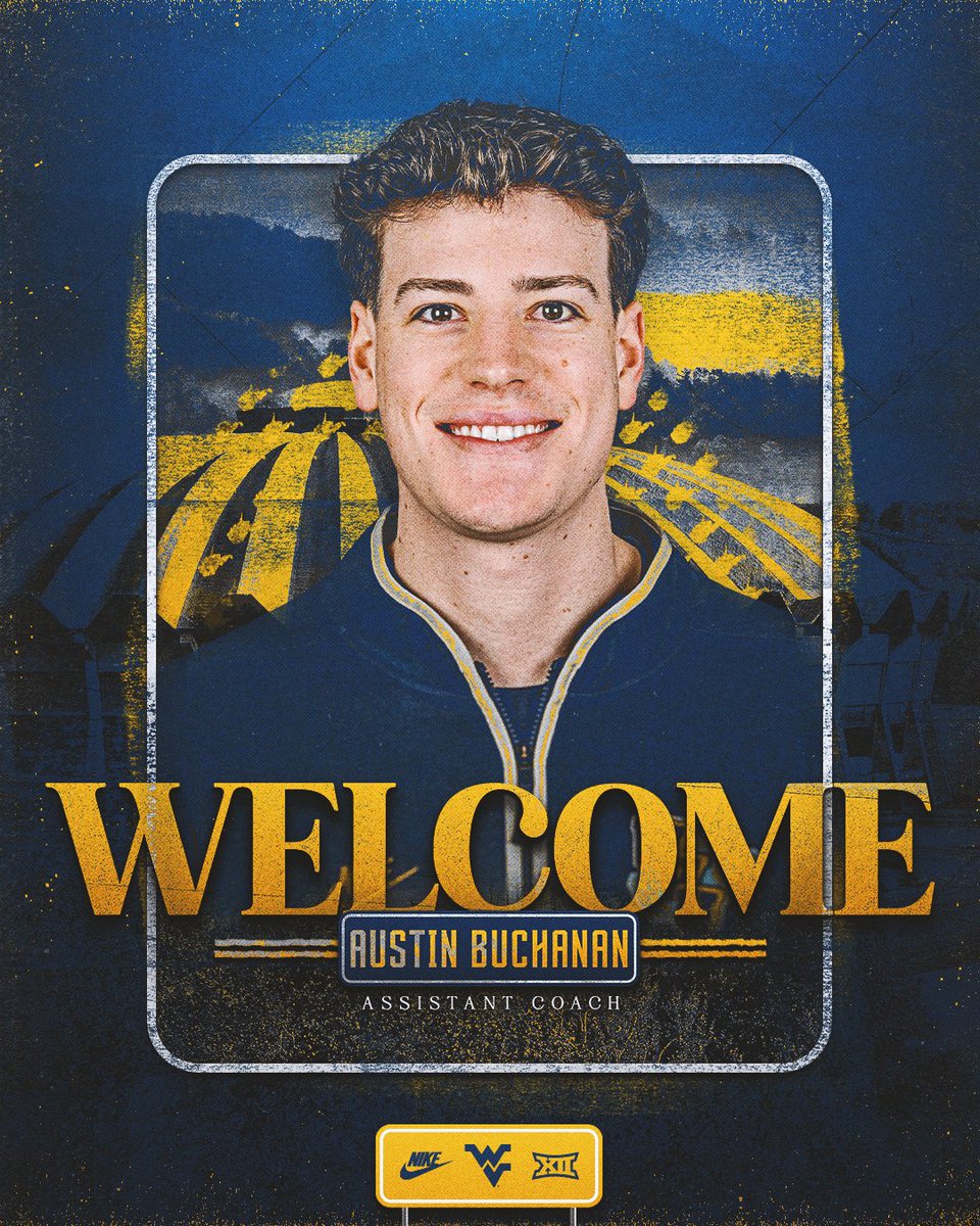 WVUVolleyball's tweet photo. Welcome to Almost Heaven, Austin! 💛💛💙

📰https://t.co/2W9ZggtGBu

#HailWV https://t.co/TR206LsUF4