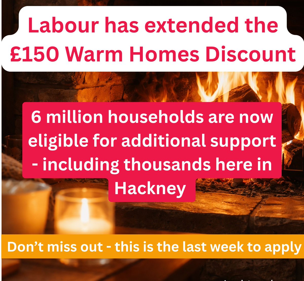 Hackney Labour tweet media