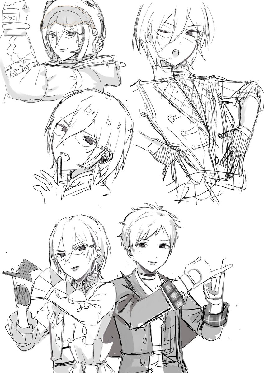 いろんなMVのらくがき