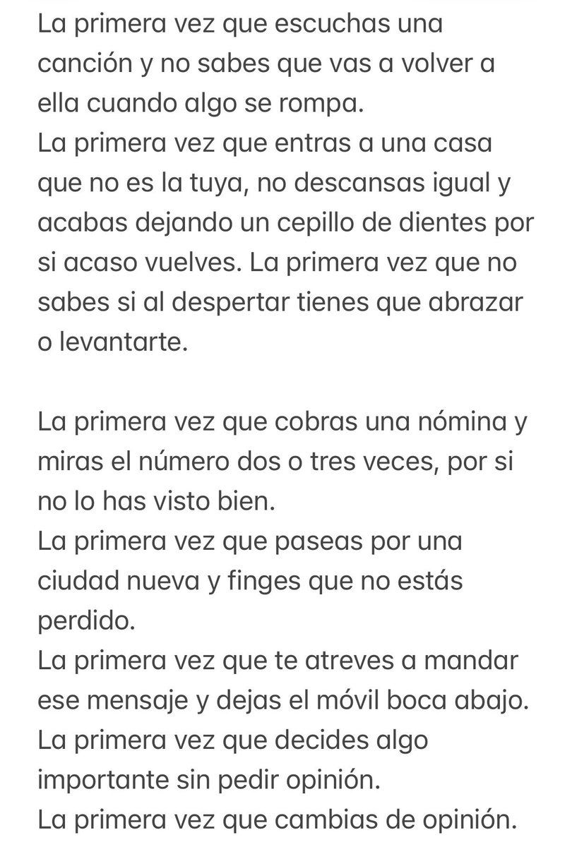 adeandresp's tweet photo. Porque la próxima vez que ocurra, será una primera vez de nuevo. https://t.co/wMAOeK9iGa