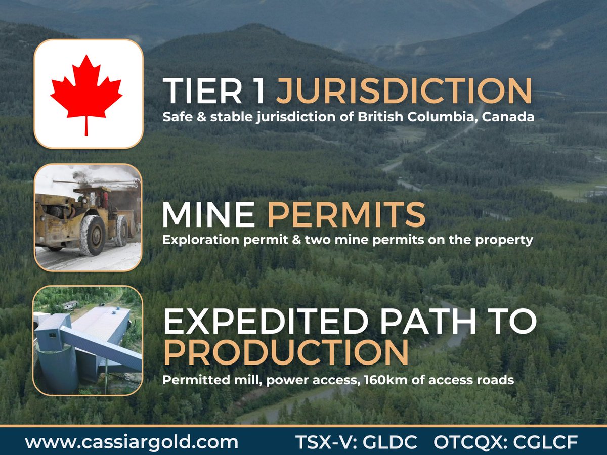 Cassiar Gold Corp. tweet media