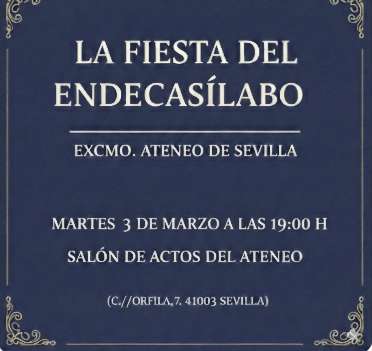 El <a href="/ateneodesevilla/">Ateneo de Sevilla</a> celebra los 500 años de la boda de Carlos V e Isabel de Portugal con esta fiesta literaria.
ENTRADA LIBRE HASTA COMPLETAR AFORO.