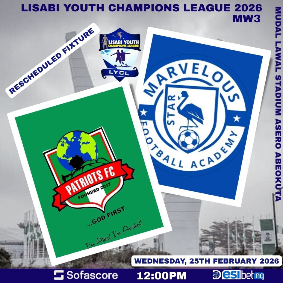 Lisabi Youth Champions League tweet media