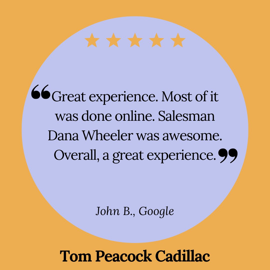 Tom Peacock Cadillac tweet media