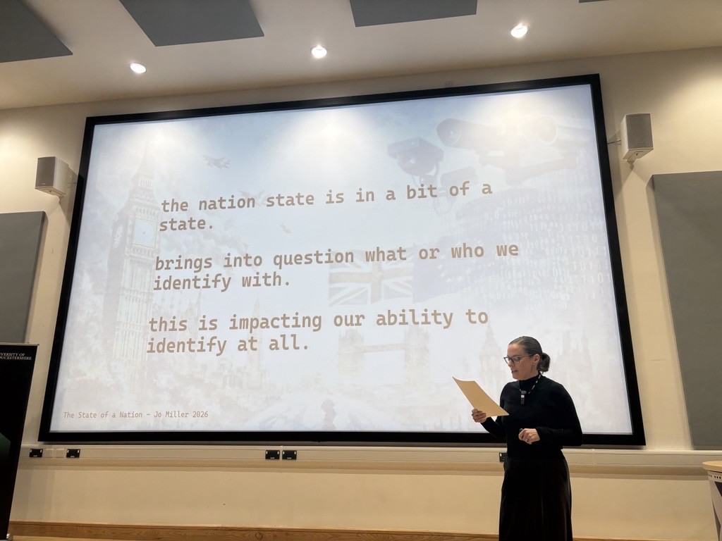 Jo Miller warns of democratic drift in age of AI and geopolitical fracture