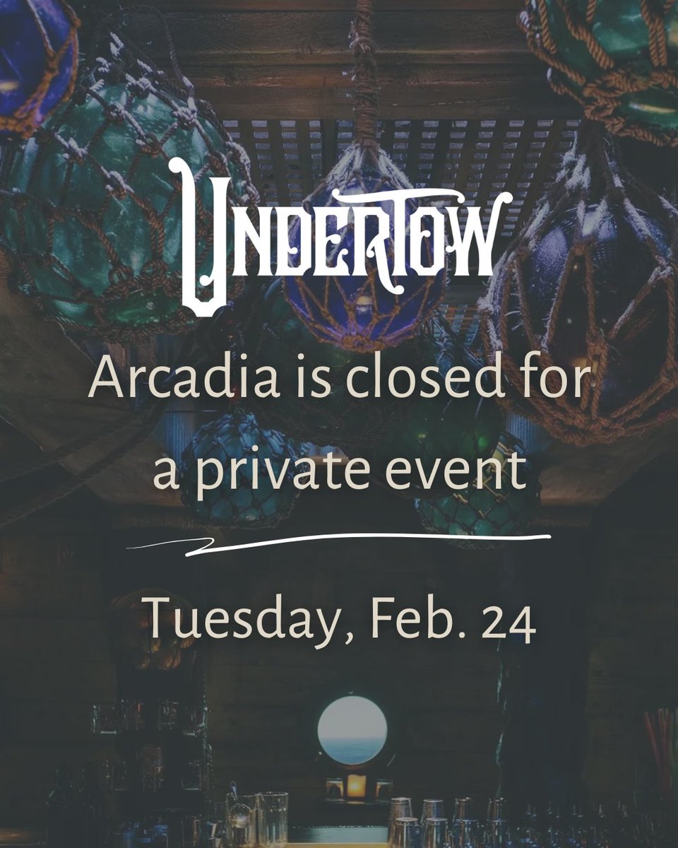 Closed tonight in Arcadia for a private event. Gilbert is open and pouring. 🍹

Looking for an event space that feels anything but ordinary? Click here: bit.ly/4jupsJQ