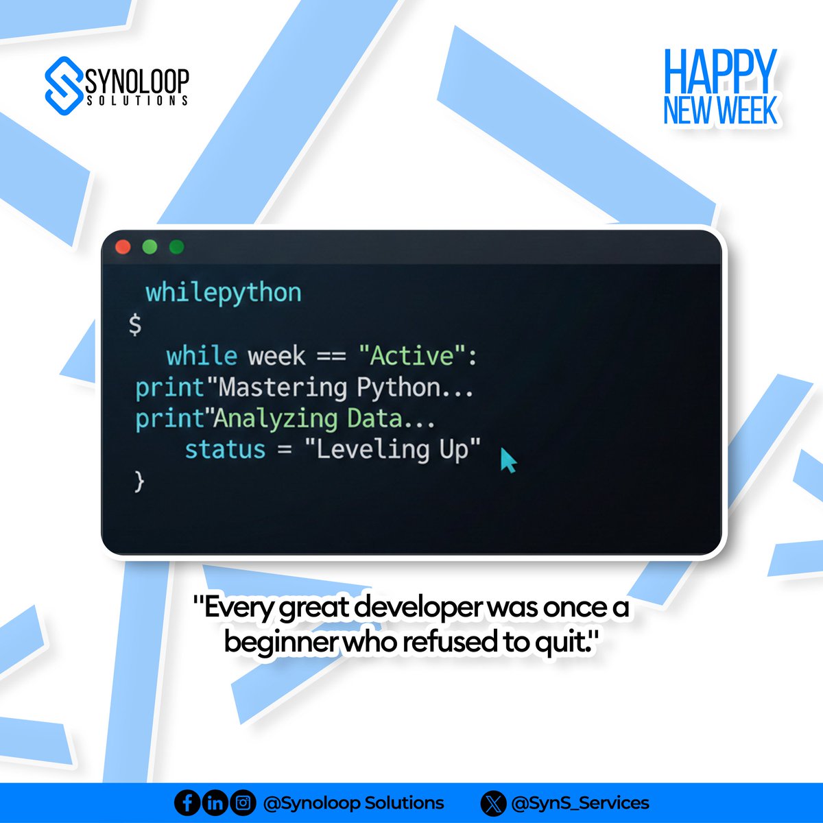 Synoloop Solutions tweet media