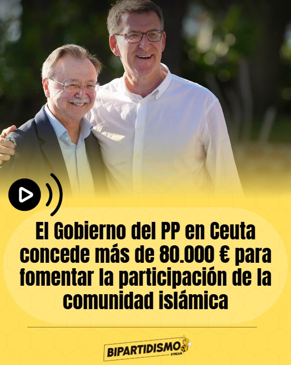 🔴 El Gobierno del PP en Ceuta concede más de 80.000 € para fomentar la participación de la comunidad islámica.

gaceta.es/espana/el-gobi…
