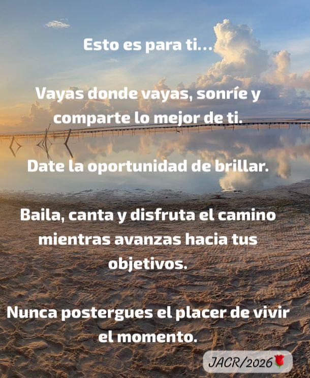 Cada instante importa ….      #vivir