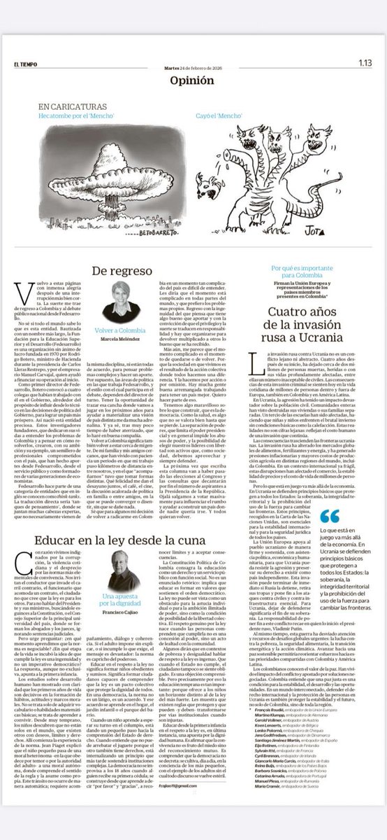 Unión Europea en Colombia 🇪🇺 tweet media