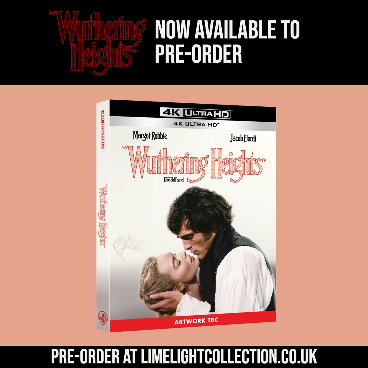 From the director of Saltburn, starring Margot Robbie and Jacob Elordi, with a soundtrack by Charli xcx, one of the most talked-about films of the year is now available to pre-order.

Get your copy of "WUTHERING HEIGHTS" first. Pre-order here:
❤️‍🔥 tinyurl.com/4v4vksxe