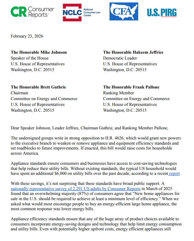 Appliance Standards tweet media