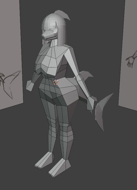 SharkIdly's tweet photo. trying to 3D model Betta https://t.co/wx0WgdfUaD