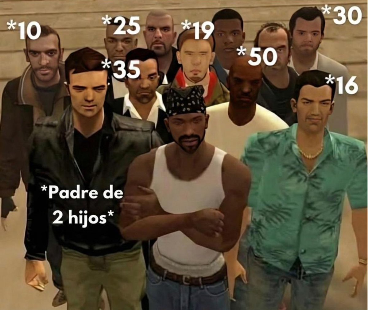 Mamá: solo haz amigos de tu misma edad.

Los pibes: