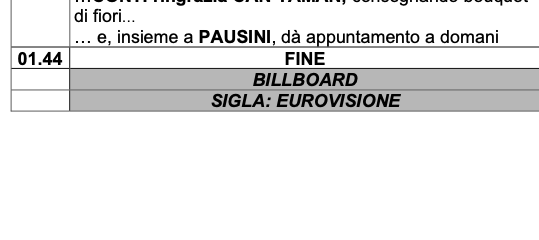 ciropellegrino's tweet photo. e anche oggi si dorme domani
#sanremo2026 #scaletta https://t.co/kBjGZEAGXw
