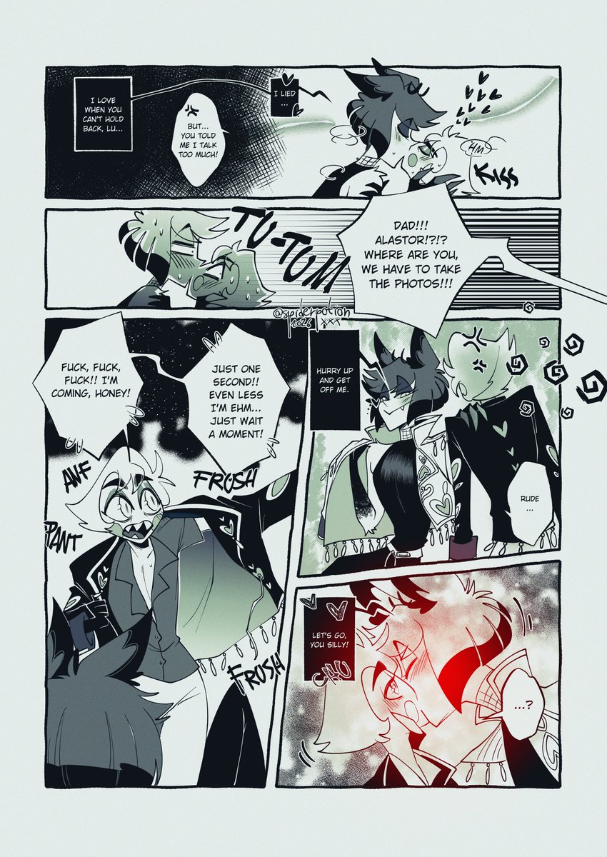 🧥✨JACKET SWAP 03/04
#radioapple #Alastor #Lucifer #HazbinHotel